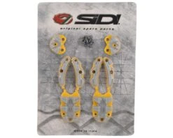 Sidi SRS Replacement Traction Pads For Spider Shoes (Grey/Yellow) (38-40)