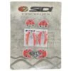 Sidi SRS Drako Replacement Traction Pads (Red) (41-44)
