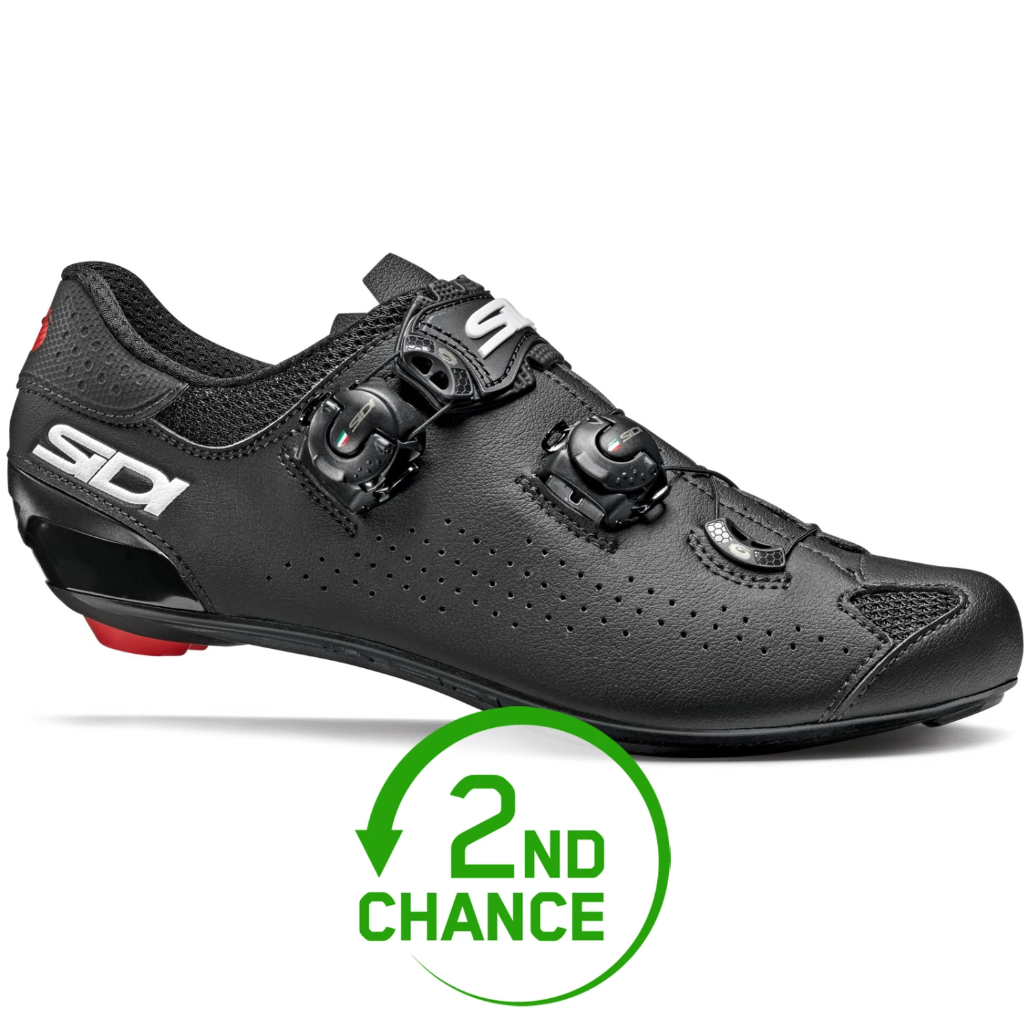 Sidi Genius 10 Road Shoes - black/black - 2nd Choice Sidi Genius 10 Road Shoes - Black/black - 2nd Choice -Sidi Shop 340580 00 d 721410 1567914