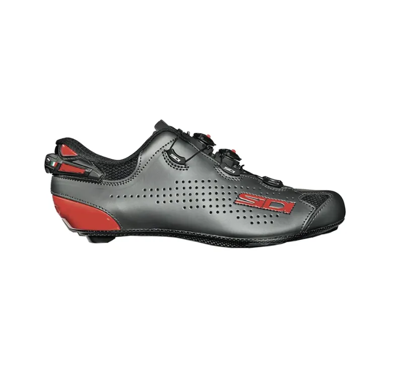 Sidi Shot 2 Limited Edition Road Cycling Shoes in Anthracite/Black Sidi Shot 2 Limited Edition Road Cycling Shoes In Anthracite/Black -Sidi Shop anthra 2