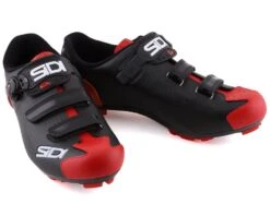Sidi Trace 2 Mountain Shoes (Black/Red) (44) -Sidi Shop sms tr2 bkrd 440 3