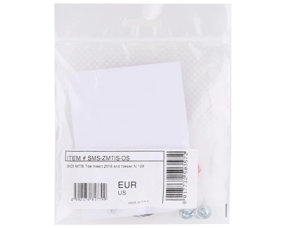 Sidi MTB Toe Traction Pad Insert (Black/Red) (2018+) Sidi MTB Toe Traction Pad Insert (Black/Red) (2018+) -Sidi Shop sms zmtis os 1