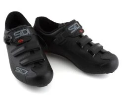 Sidi Alba 2 Mega Road Shoes (Black/Black) (43) (Wide) -Sidi Shop srs a2m bkbk 430 3