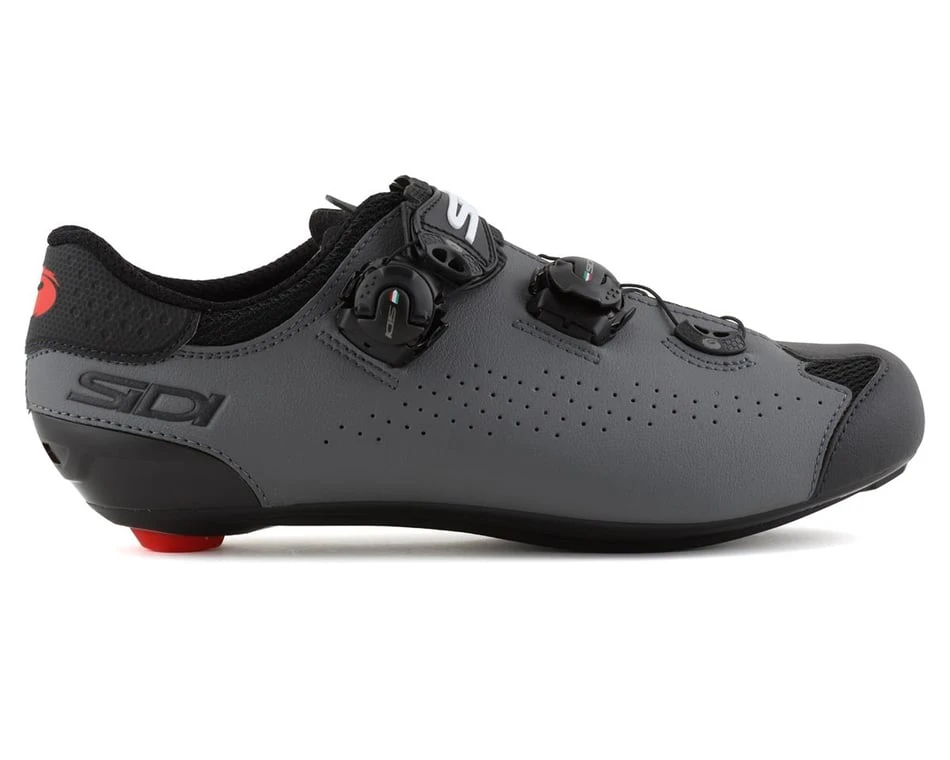 Sidi Genius 10 Mega Road Shoes (Black/Grey) (43.5) (Wide) Sidi Genius 10 Mega Road Shoes (Black/Grey) (43.5) (Wide) -Sidi Shop srs gxm bkgy 435