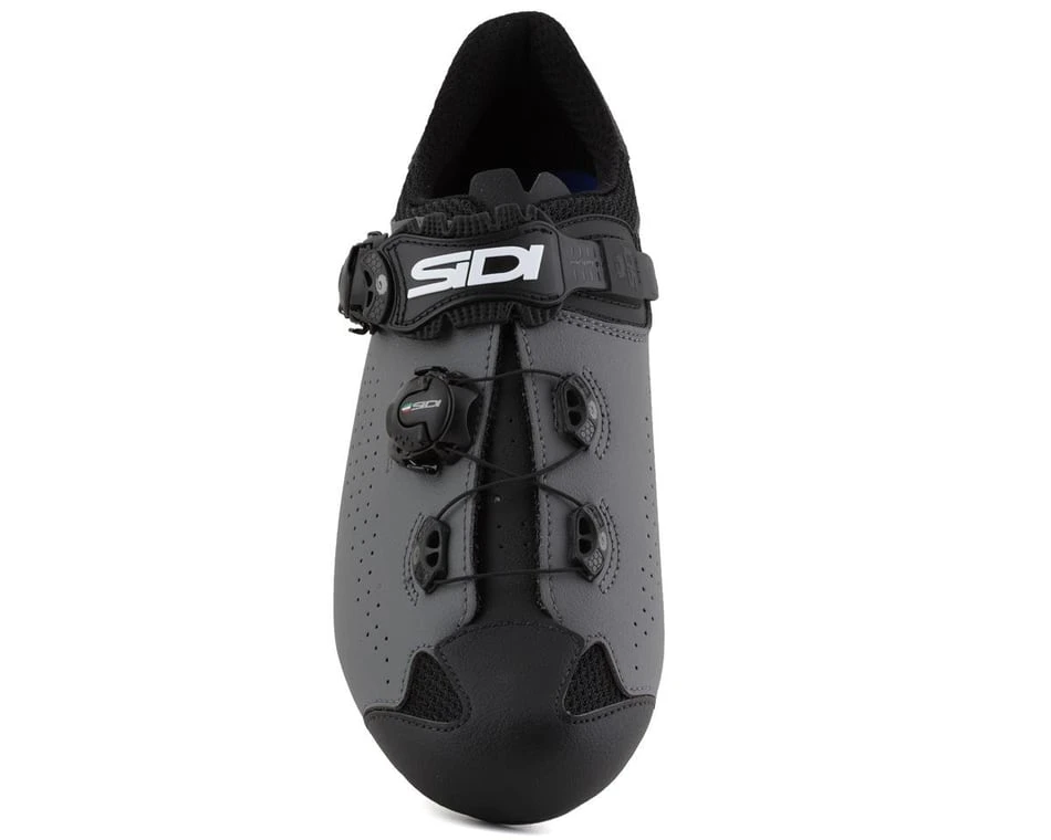 Sidi Genius 10 Mega Road Shoes (Black/Grey) (43.5) (Wide) Sidi Genius 10 Mega Road Shoes (Black/Grey) (43.5) (Wide) -Sidi Shop srs gxm bkgy 435 2